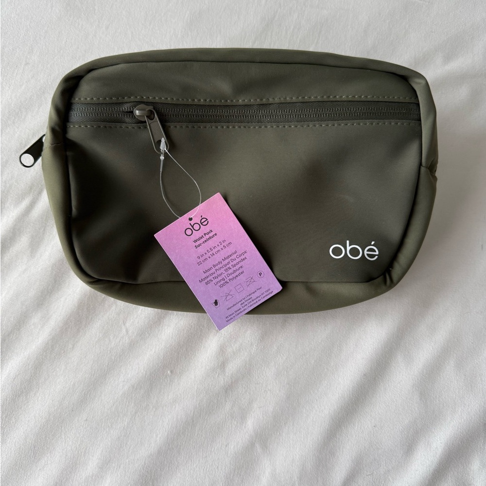 Obé Olive Green Women's Accessory Pouch